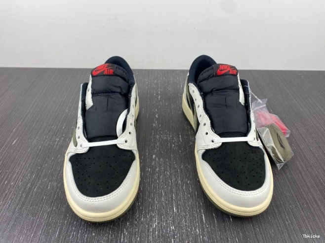 Rep TBK Low Travis 1 Olive Scott WMNS OG x Air Jordan DZ4137-106 0814